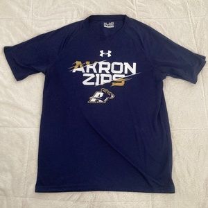 UNDER ARMOUR AKRON ZIPS TEE!